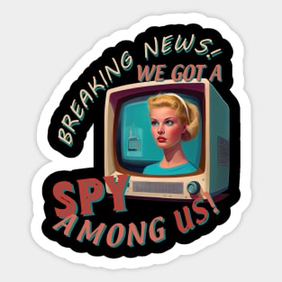 Spy Among Us Sticker